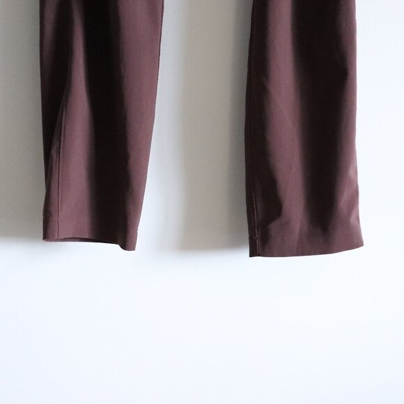Lululemon Women's Sz 4 Plum Keep Moving Relaxed Fit Stretch Activewear Pant - Picture 9 of 11